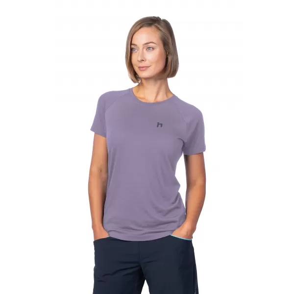  Damen-T-Shirt HANNAH LESLIE GLYZINIEN 