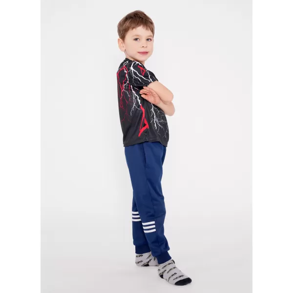  Hochwertiges Funktions-T-Shirt für Kinder ALTISPORT VOJ/ALK004TR01 SCHWARZ/ROT 