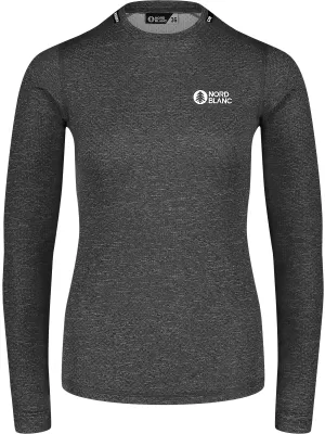Thermo-T-Shirt für Damen NORDBLANC TEMPERATURE NBBLM7981 SCHWARZ