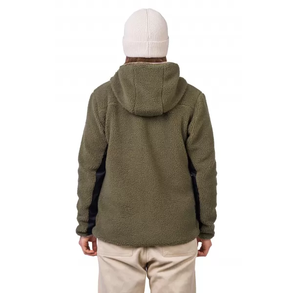  Damen-Sweatshirt HANNAH KOALA HOODY EFEUGRÜN/ANTHRAZIT 