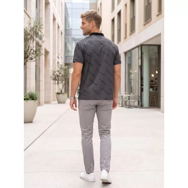  Herren-Funktions-T-Shirt mit Premium-Kragen ALTISPORT VOJ/ALM050TR05 GRAU 