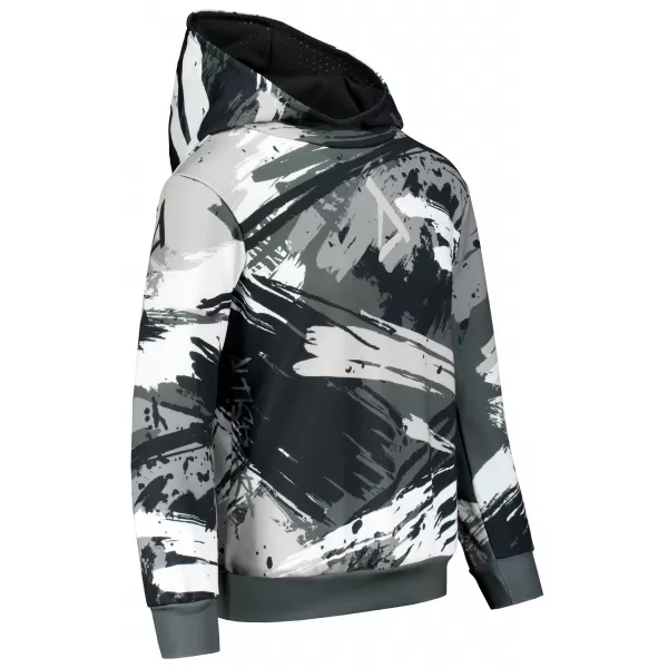  Hochwertiges Funktions-Sweatshirt für Kinder ALTISPORT VOJ/ALK014MI01 SCHWARZ/GRAU 