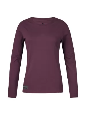 Damen-T-Shirt mit langen Ärmeln HANNAH ALERIN FEIGE