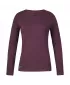 Damen-T-Shirt mit langen Ärmeln HANNAH ALERIN FEIGE