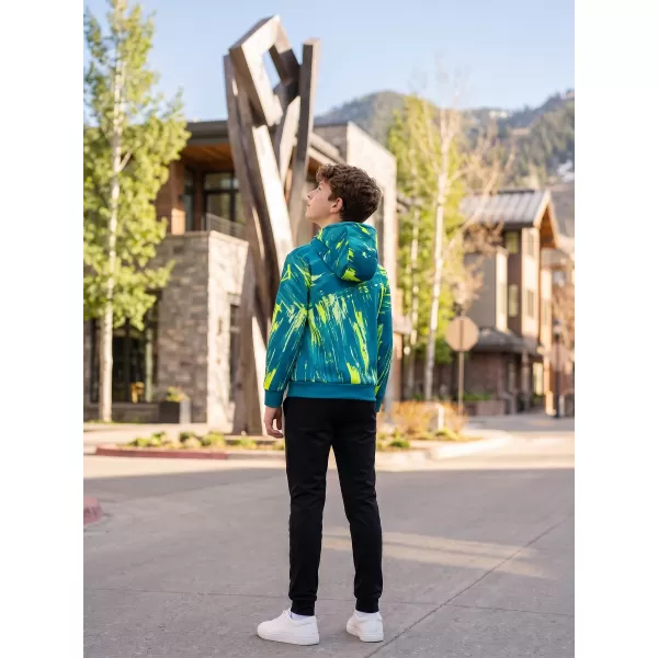  Hochwertiges Funktions-Sweatshirt für Kinder ALTISPORT VOJ/ALK010MI01 KEROSIN/GELB 