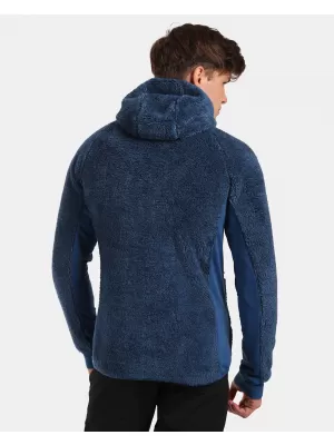 Herren-Fleece-Hoodie KILPI NORKA-M WM0204KI DUNKELBLAU