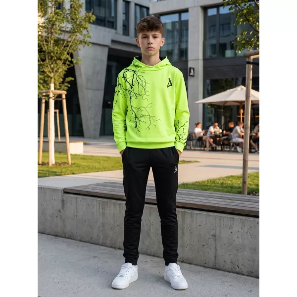  Hochwertiges Funktions-Sweatshirt für Kinder ALTISPORT VOJ/ALK004MI01 NEONGELB 