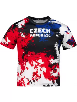 Funktionaler t -Shirt -Prämie von Kindern ALTISPORT VOJ/ALK036TR01 ROT/SCHWARZ
