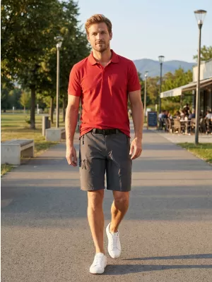Herrenshorts ALTISPORT NoPrint NP/ALM4021NJ KOHLENSTOFF