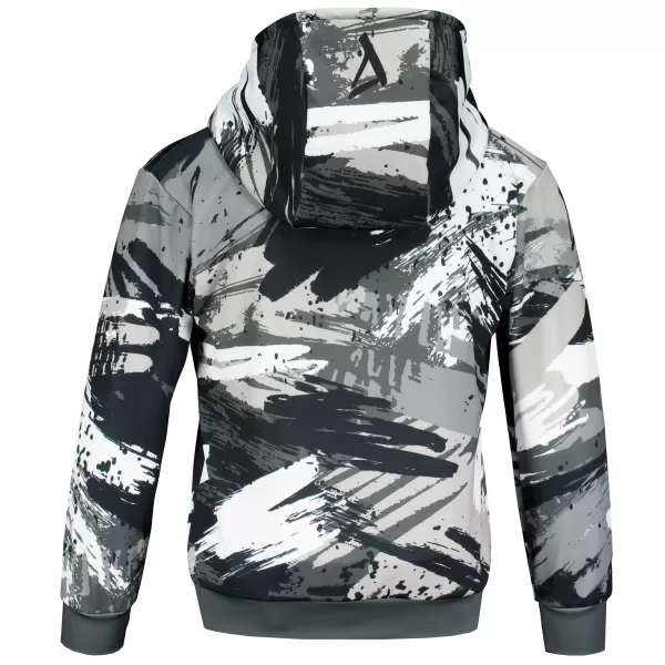  Hochwertiges Funktions-Sweatshirt für Kinder ALTISPORT VOJ/ALK014MI01 SCHWARZ/GRAU 
