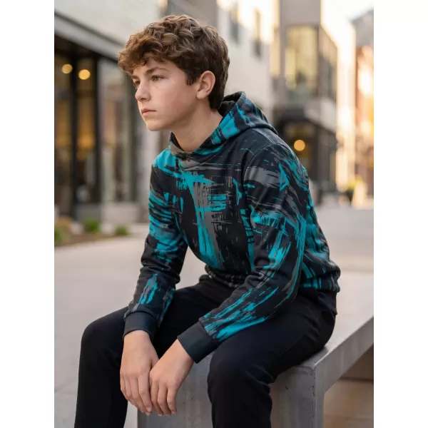  Hochwertiges Funktions-Sweatshirt für Kinder ALTISPORT VOJ/ALK010MI01 SCHWARZ/SMARAGD 