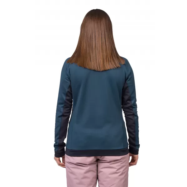  Damen-Sweatshirt HANNAH NELA GESCHICHTETES MEER/ANTHRAZIT 