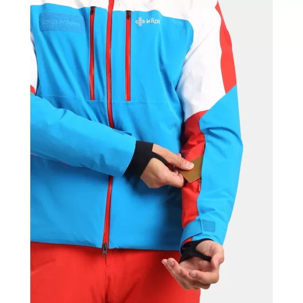  Premium-Skijacke KILPI DEXEN-U WU0150KI SCHWARZ/ROT 