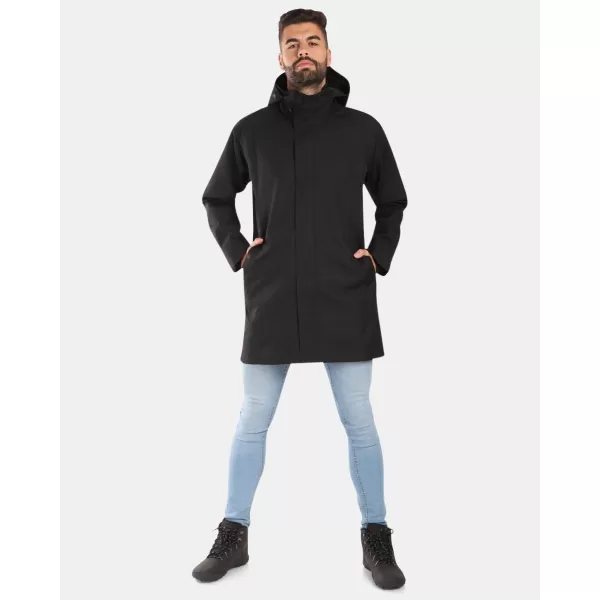  Herrenmantel KILPI IVAR-M WM0106KI SCHWARZ 
