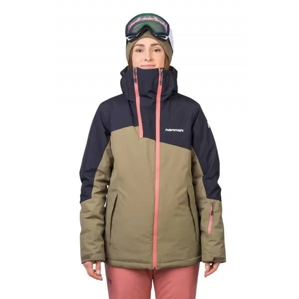  Damenjacke HANNAH MAKY COL GEBRANNTES OLIV/ANTHRAZIT 
