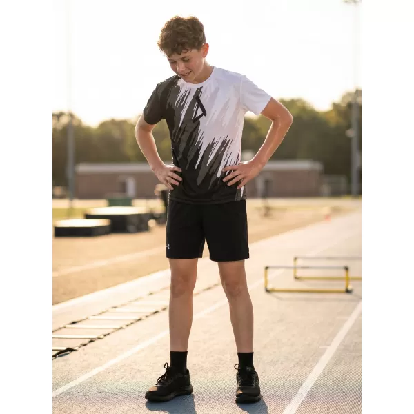  Hochwertiges Funktions-T-Shirt für Kinder ALTISPORT VOJ/ALK006TR01 SCHWARZ UND WEIß 