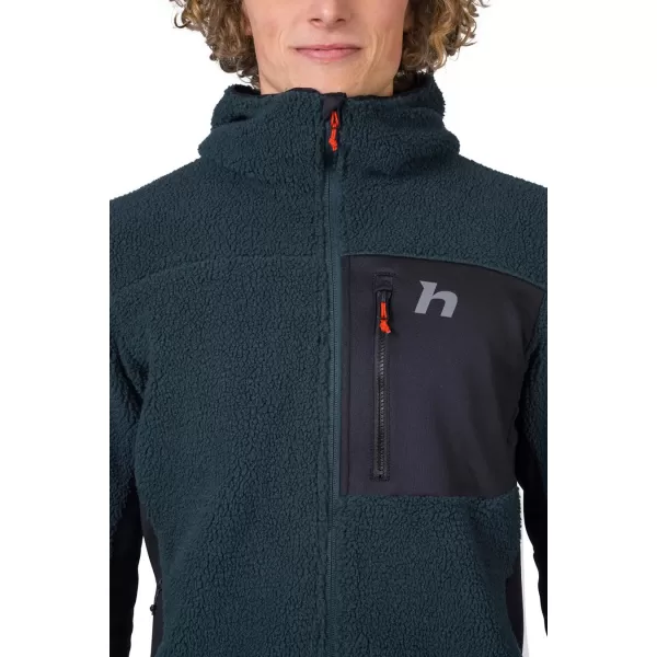  Herren-Sweatshirt HANNAH KODIAK HOODY GESCHICHTETES MEER/ANTHRAZIT 