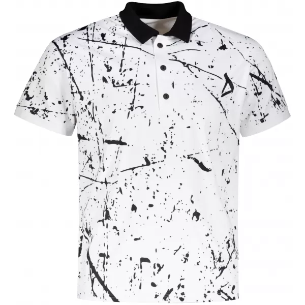  Herren-Funktions-T-Shirt mit Premium-Kragen ALTISPORT VOJ/ALM034TR05 WEIß 