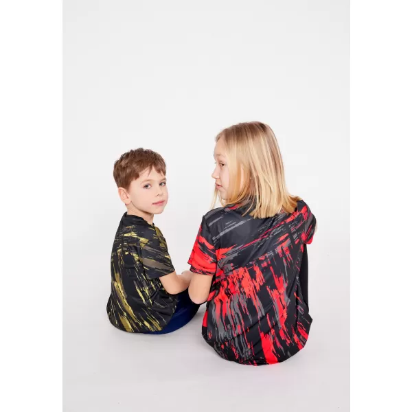  Hochwertiges Funktions-T-Shirt für Kinder ALTISPORT VOJ/ALK010TR01 SCHWARZ/ARMEE 