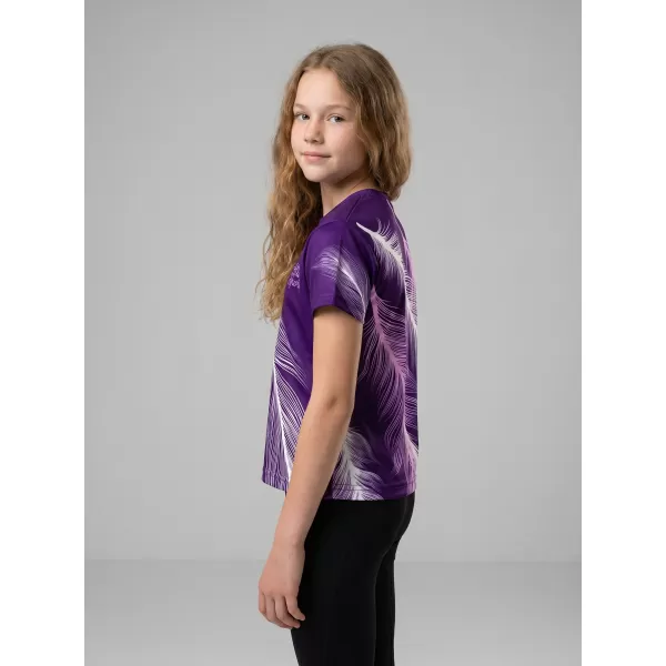  Hochwertiges Funktions-T-Shirt für Kinder ALTISPORT VOJ/ALK001TR01 LILA 