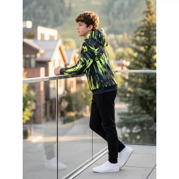  Hochwertiges Funktions-Sweatshirt für Kinder ALTISPORT VOJ/ALK010MI01 SCHWARZ UND GELB 