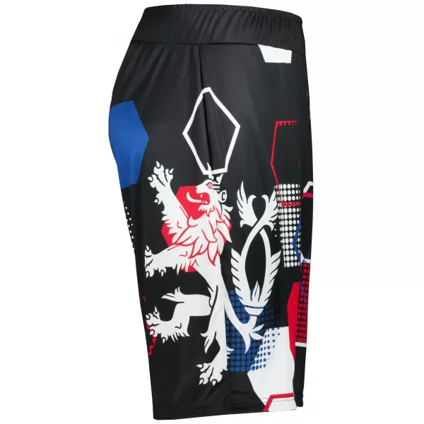 Herren Premium Funktionsshorts ohne Taschen ALTISPORT VOJ/ALM036KRA02 HEXA SCHWARZ 