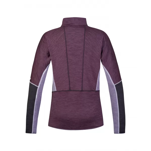  Damen-Sweatshirt HANNAH MEDA HZ PFLAUMENLILA/LAVENDELGRAUMEL 