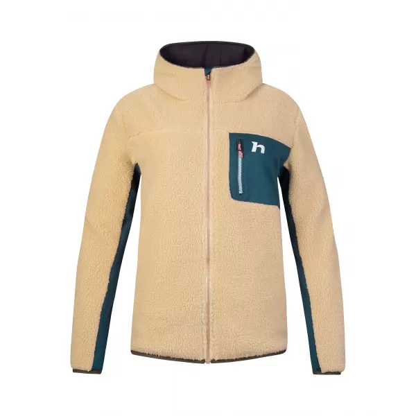  Damen-Sweatshirt HANNAH KOALA HOODY BEIGE/GESCHICHTETES MEER 