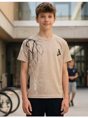 Hochwertiges Funktions-T-Shirt für Kinder ALTISPORT VOJ/ALK004TR01 BRAUN