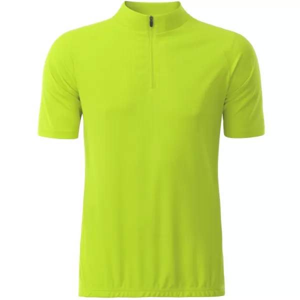  Herren-Radtrikot ALTISPORT NoPrint NP/ALM215NJ LEUCHTEND GELB 