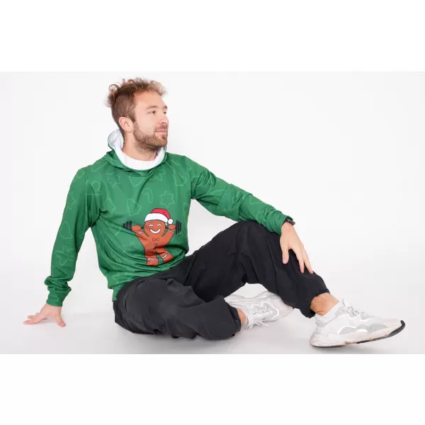  Hochwertiges Funktions-Sweatshirt für Herren ALTISPORT VOJ/ALMVN6MI01 GRÜN 