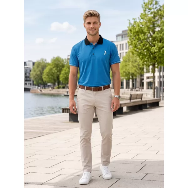  Herren-Funktions-T-Shirt mit Premium-Kragen ALTISPORT VOJ/ALM000TR05 KEROSIN 