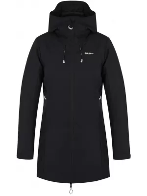 Damenmantel HUSKY NAVELI L SCHWARZ