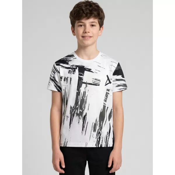  Hochwertiges Funktions-T-Shirt für Kinder ALTISPORT VOJ/ALK010TR01 WEIß/SCHWARZ 
