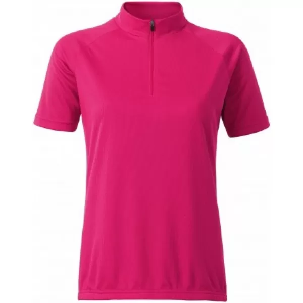  Damen-Radtrikot ALTISPORT NoPrint NP/ALW115NJ LEUCHTEND ROSA 