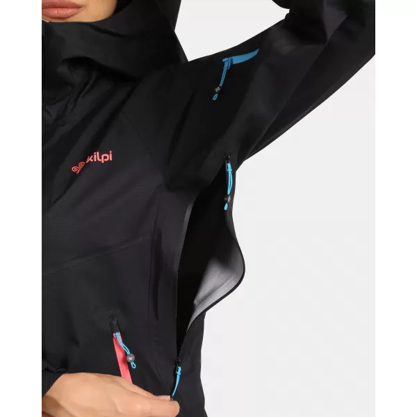  Damen-Hardshelljacke KILPI METRIX-W WL0137KI SCHWARZ 