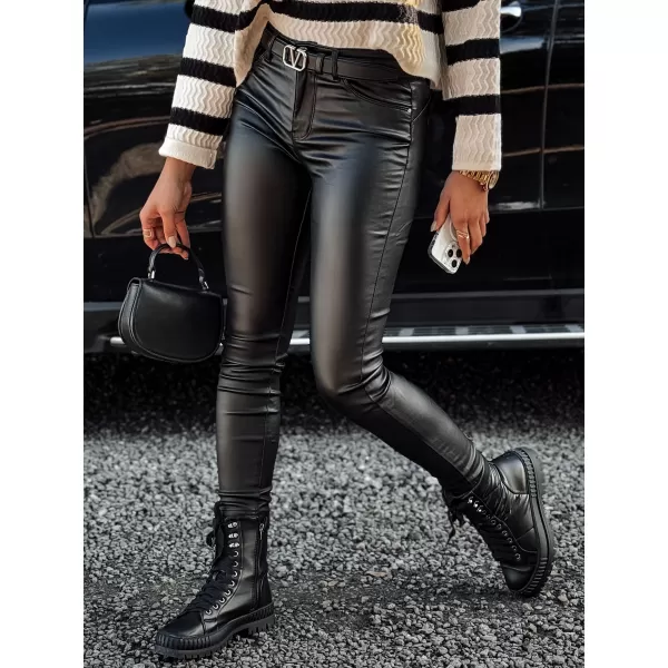  Damenhosen DSTREET GLOSSTEP UY2194 SCHWARZ 
