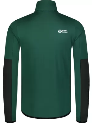 Powerfleece-Sweatshirt für Herren NORDBLANC RIVER GRÜN