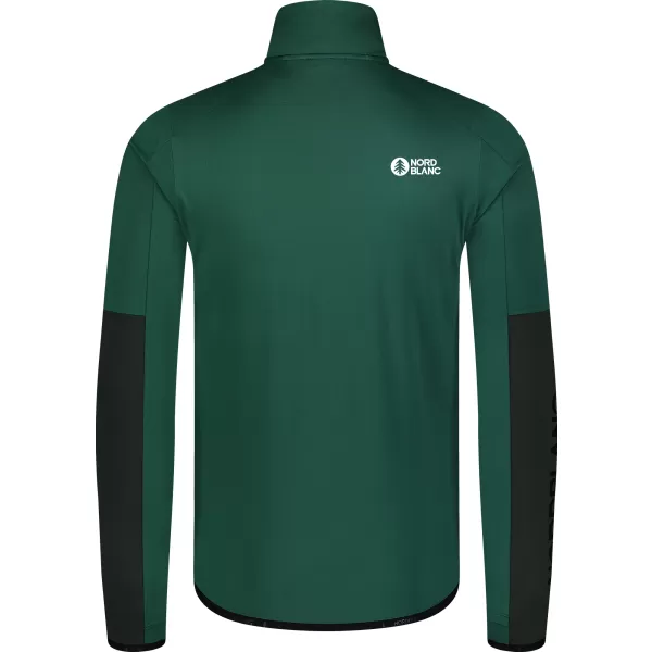  Powerfleece-Sweatshirt für Herren NORDBLANC RIVER GRÜN 