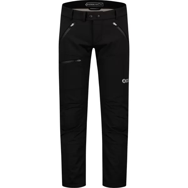  Softshellhose für Herren NORDBLANC BOLDNESS NBFPM8094 SCHWARZ 