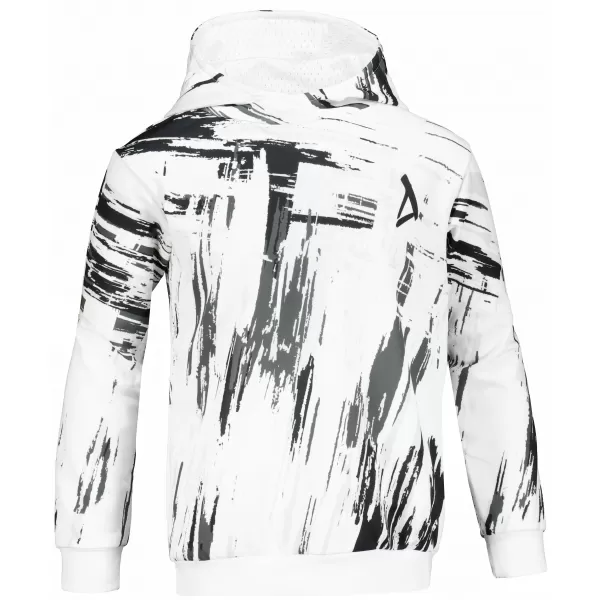  Hochwertiges Funktions-Sweatshirt für Kinder ALTISPORT VOJ/ALK010MI01 WEIß/SCHWARZ 