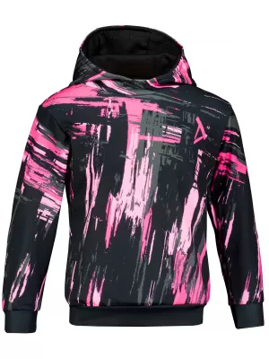 Hochwertiges Funktions-Sweatshirt für Kinder ALTISPORT VOJ/ALK010MI01 SCHWARZ/HELLROSA