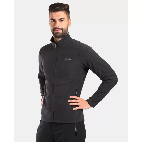  Fleece-Sweatshirt für Herren KILPI GLAMER-M WM0211KI SCHWARZ 