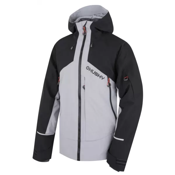  Herren -Skijacke HUSKY GEILO M GRAU/SCHWARZ 
