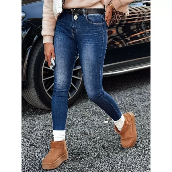  Damen DSTREET JEANLIFE UY2195 BLAU 