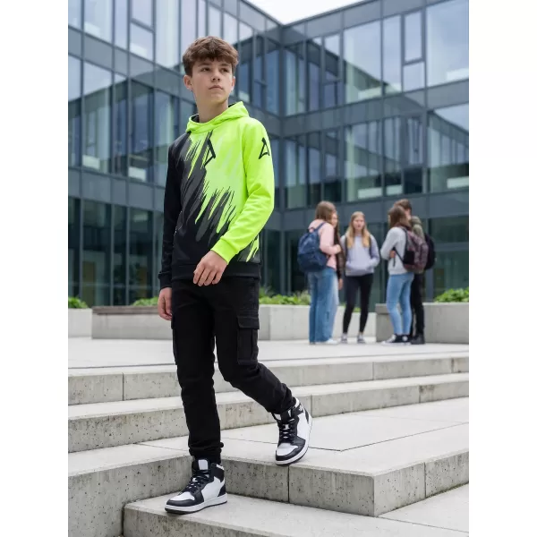  Hochwertiges Funktions-Sweatshirt für Kinder ALTISPORT VOJ/ALK006MI01 SCHWARZ UND GELB 