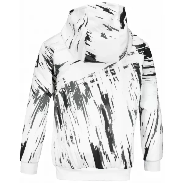  Hochwertiges Funktions-Sweatshirt für Kinder ALTISPORT VOJ/ALK010MI01 WEIß/SCHWARZ 