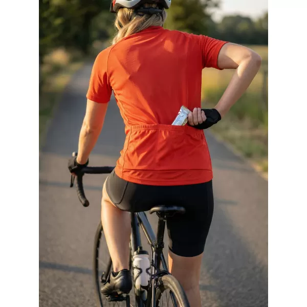  Damen-Radtrikot ALTISPORT NoPrint NP/ALW115NJ LEUCHTEND ORANGE 