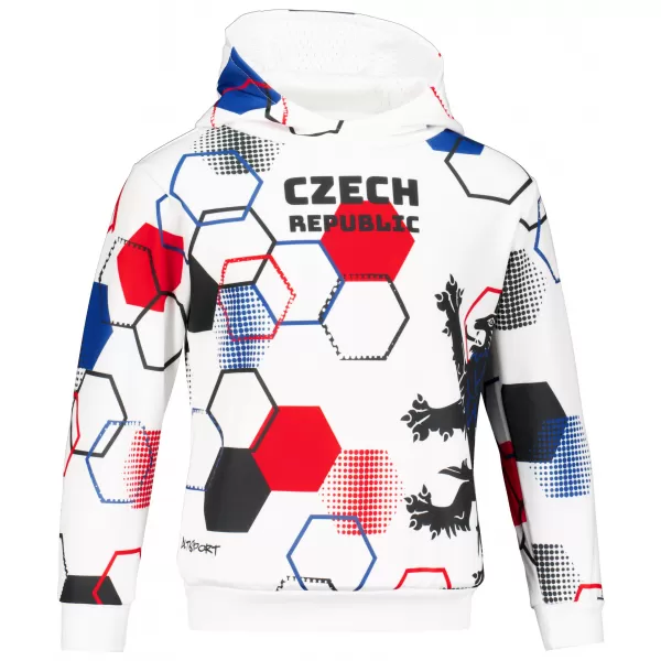  Hochwertiges Funktions-Sweatshirt für Kinder ALTISPORT VOJ/ALK036MI01 WEIß 