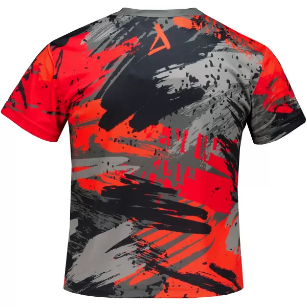  Hochwertiges Funktions-T-Shirt für Kinder ALTISPORT VOJ/ALK014TR01 SCHWARZ/ROT 